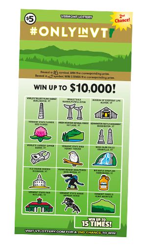 Vermont Lottery .